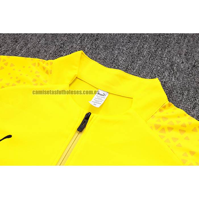 Chandal de Sudadera del Borussia Dortmund 2023 2024 Amarillo